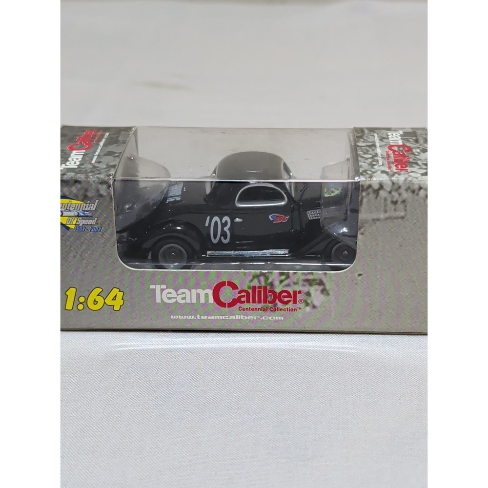 Team Caliber NASCAR Ford Coupe Centennial Collection 2003 1:64 Black Diecast